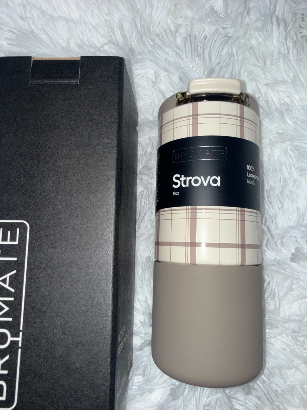 Strova 18oz Insulated Bottle - Oxford Plaid